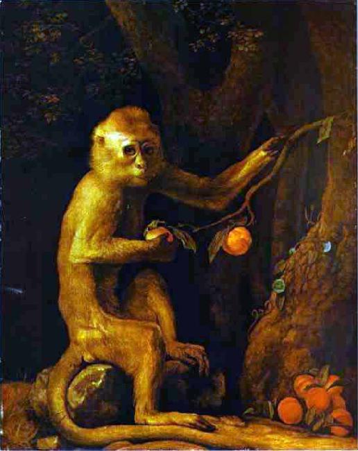 George Stubbs Green Monkey China oil painting art